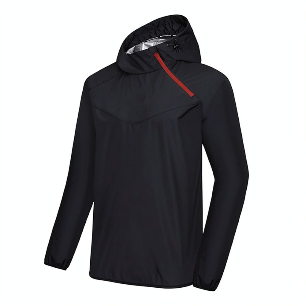 Running Gear Plus Size - Męski kombinezon do sauny, wspomagający odchudzanie,