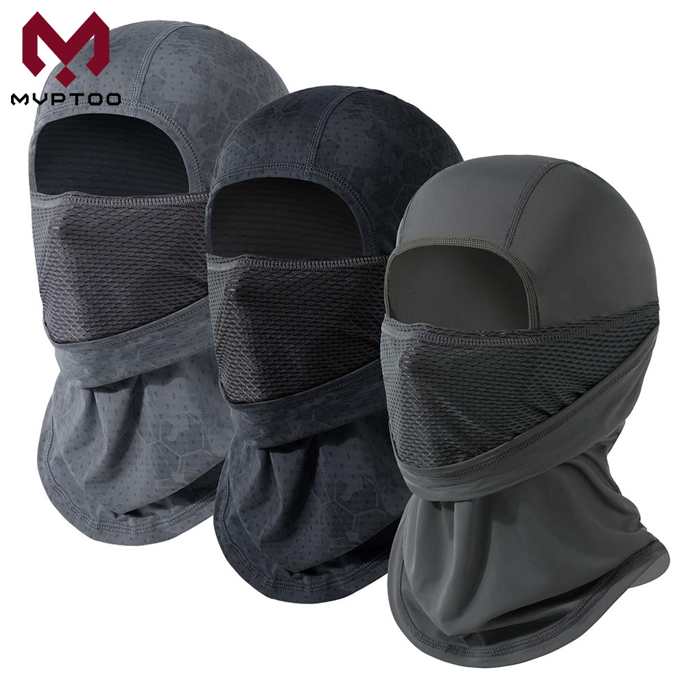 Head Gear Running - Oddychająca kominiarka z osłoną na twarz,