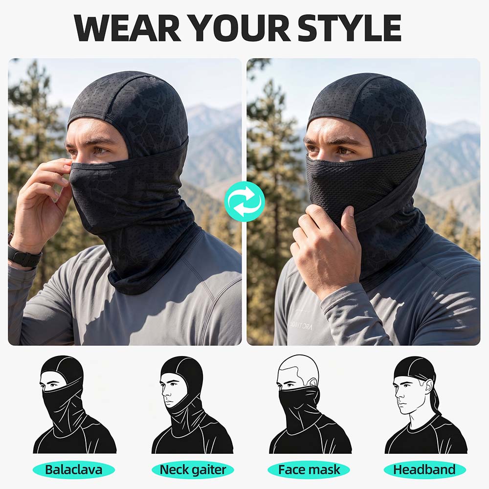 Oddychająca kominiarka z osłon – Head Gear Running recenzja i cena