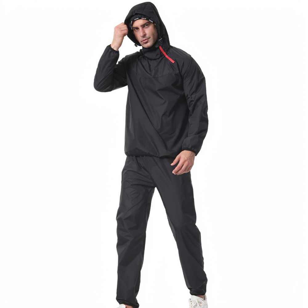 Męski dres do sauny z długim r – Running Gear Plus Size recenzja i cena
